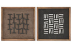 Conjunto de dos cuadros