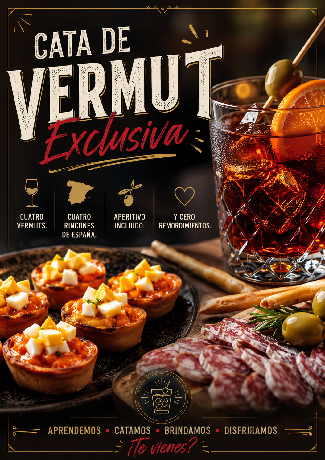Cata de Vermut exclusiva