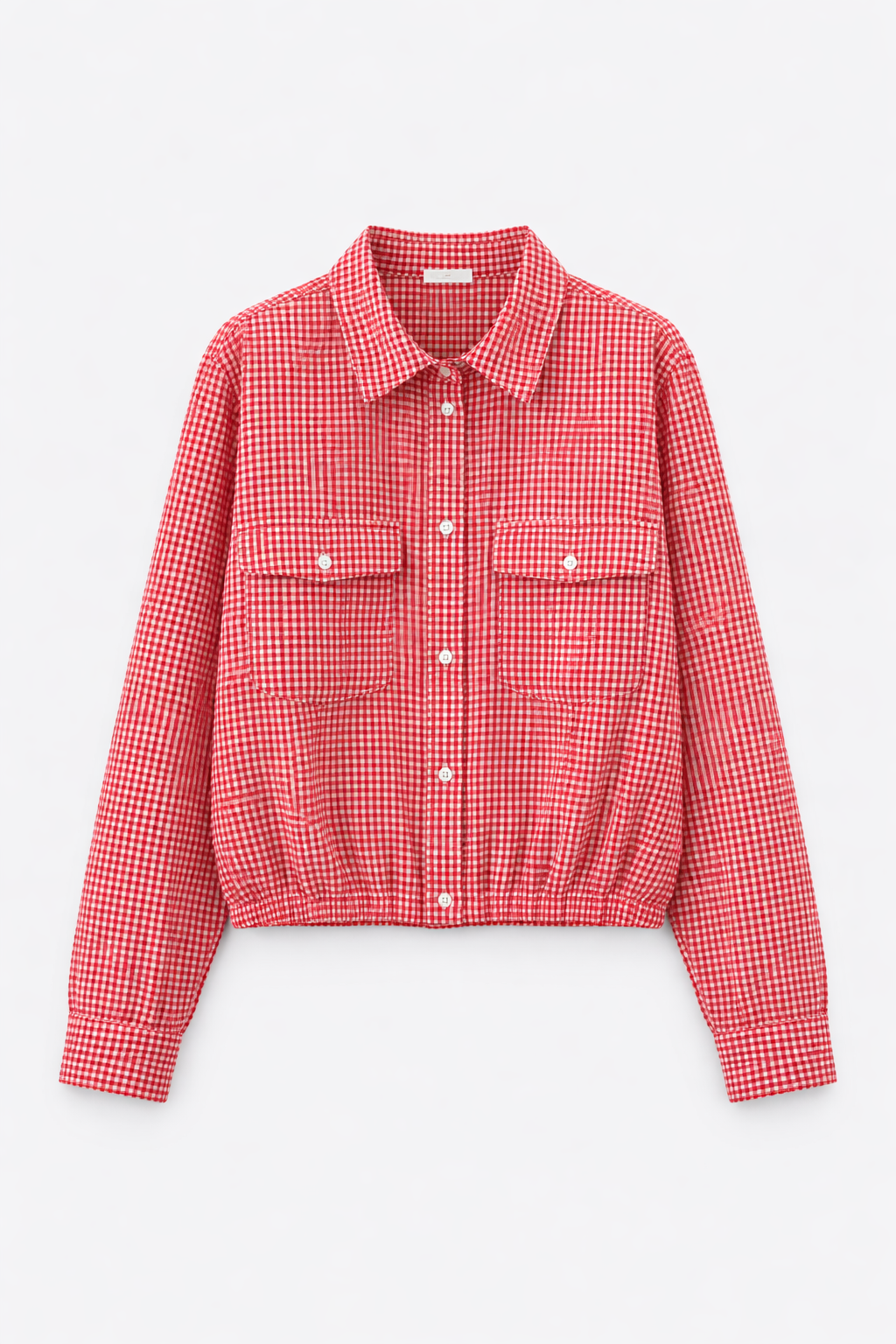 Sobrecamisa tipo bomber vichy