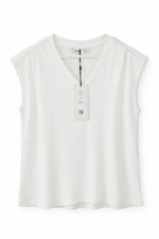 Camiseta de algodón crudo