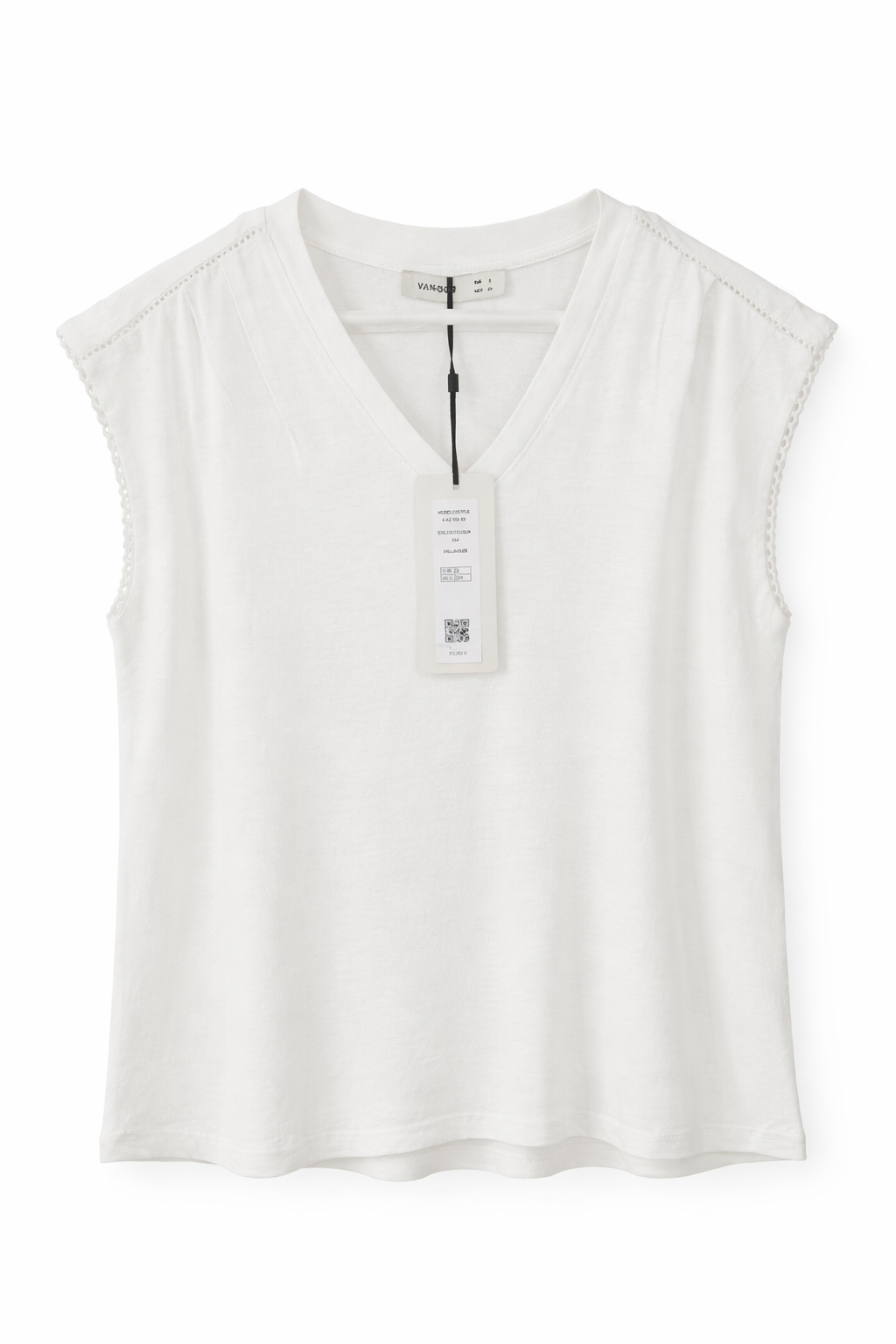 Camiseta de algodón crudo