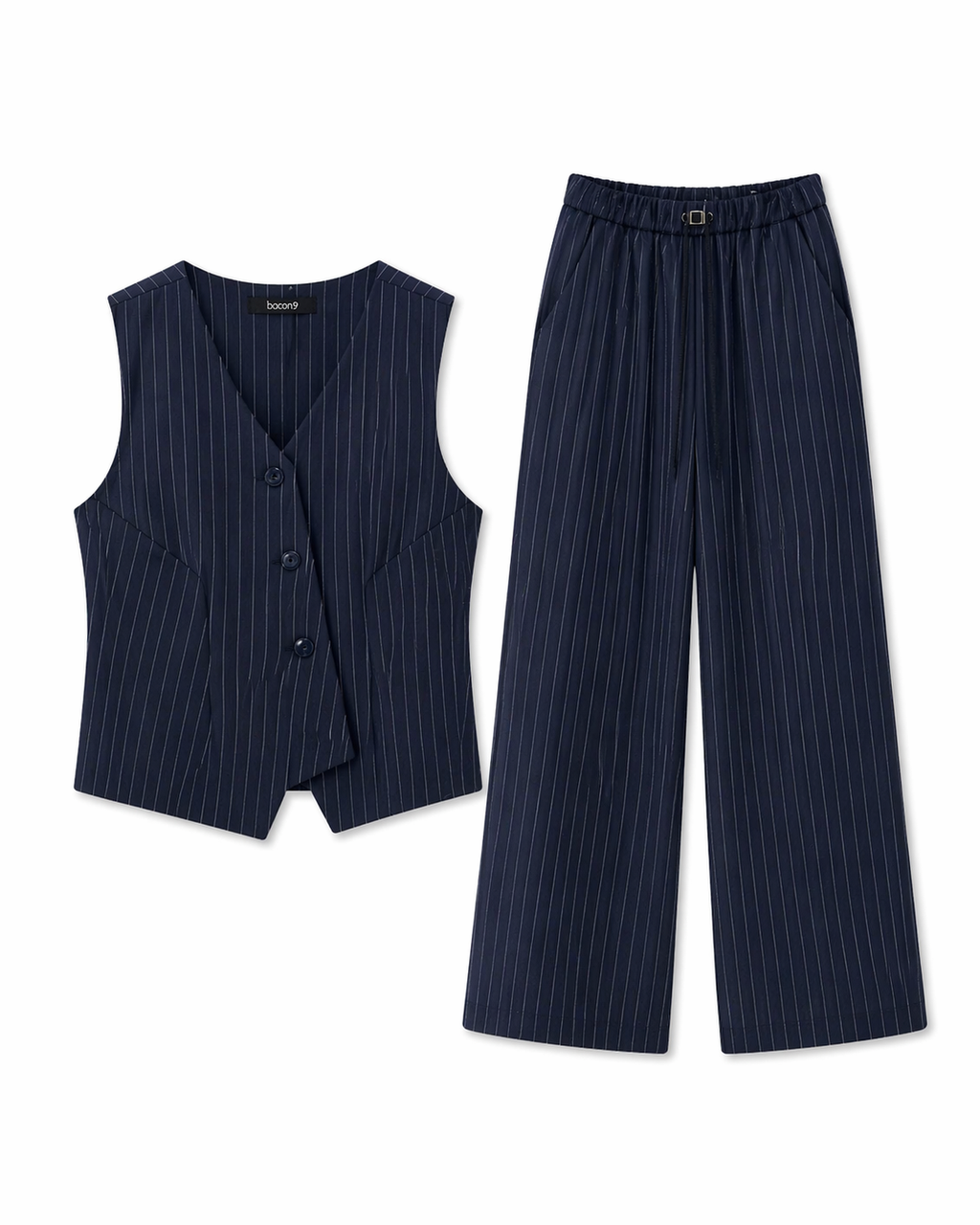 Traje de pantalón y chaleco