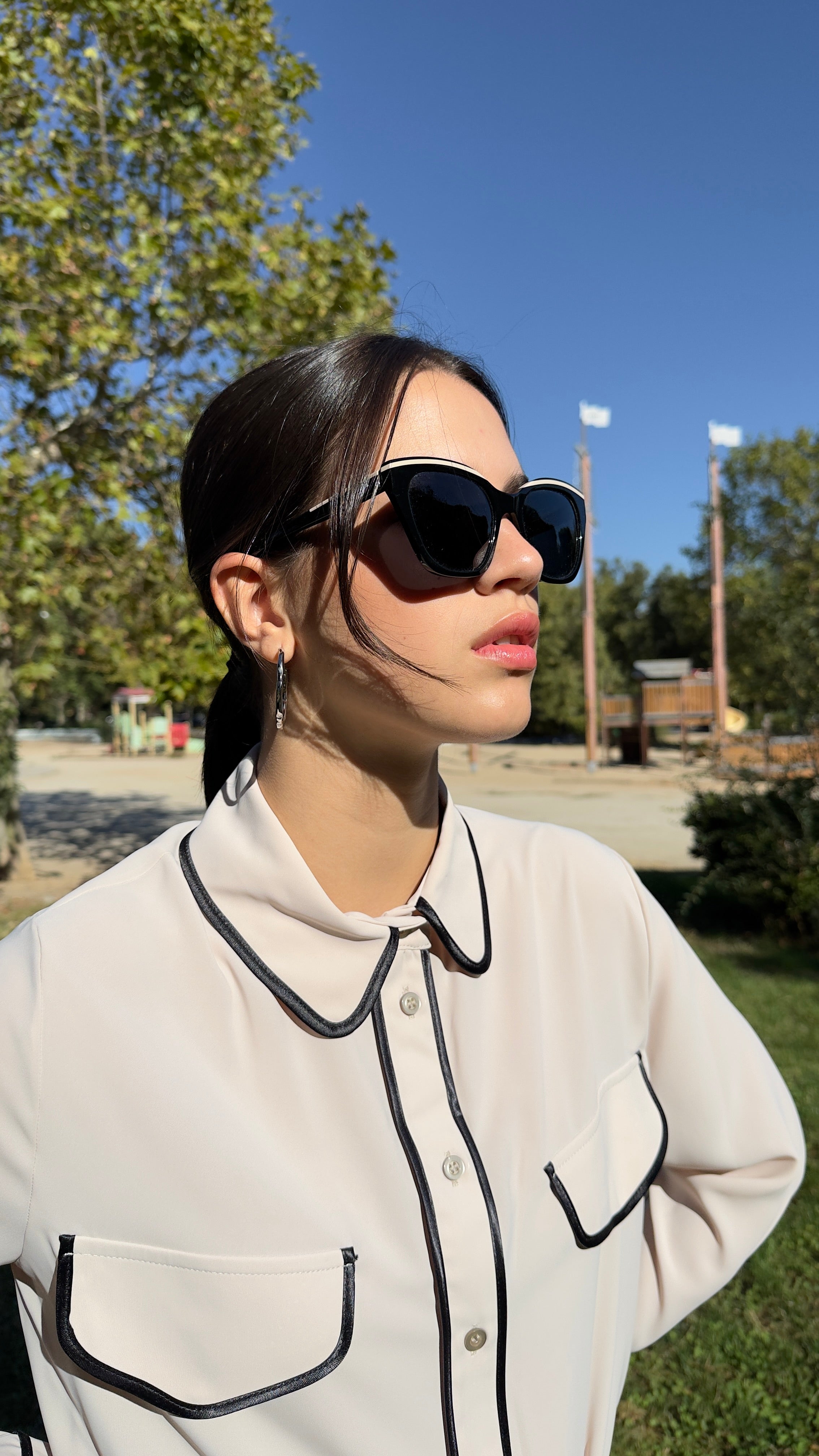 Camisa con bolsillos