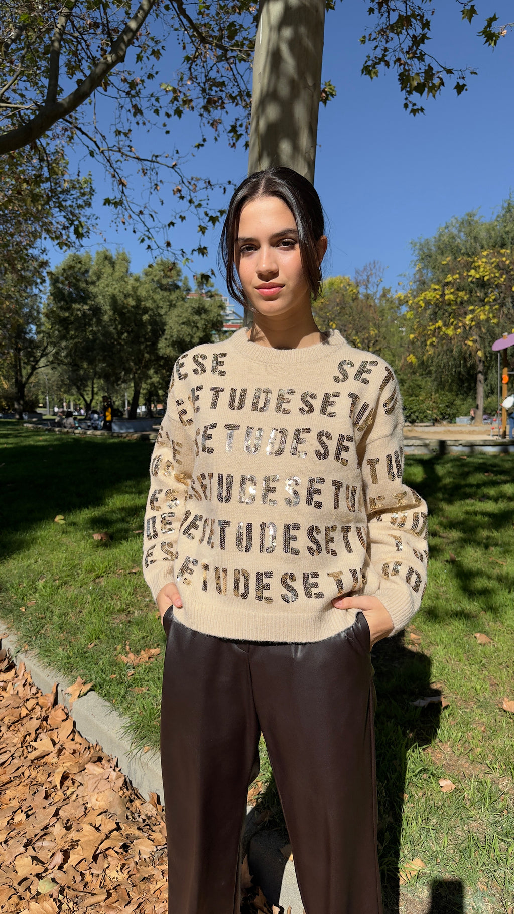 JERSEY LETRAS BRILLO