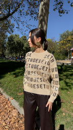 JERSEY LETRAS BRILLO