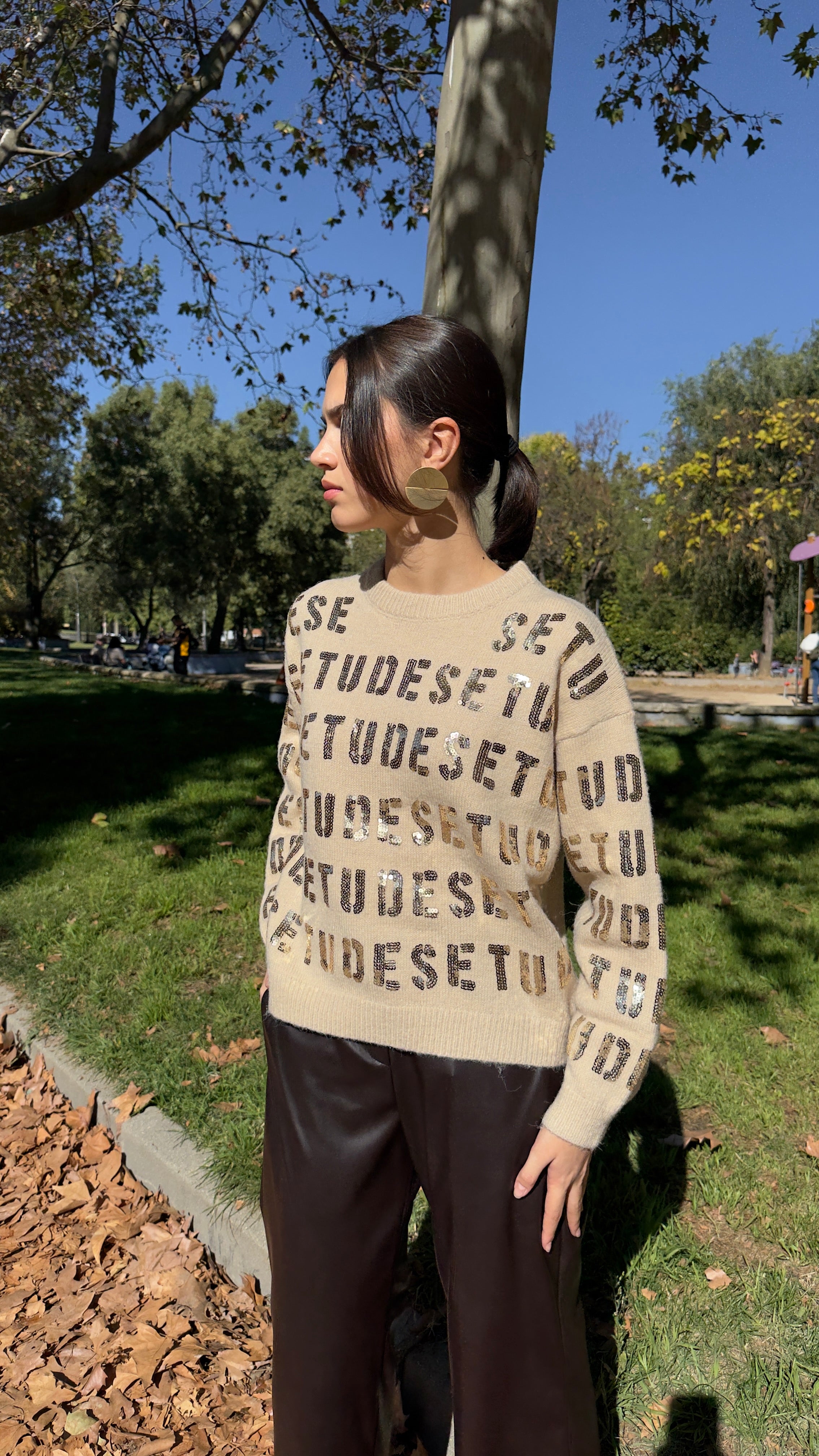 JERSEY LETRAS BRILLO