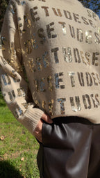 JERSEY LETRAS BRILLO