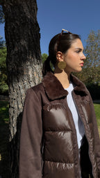 CHAQUETÓN MARRÓN