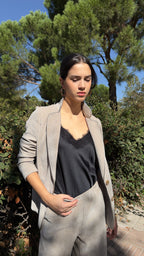 CHAQUETA PANA BEIGE