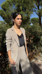 CHAQUETA PANA BEIGE