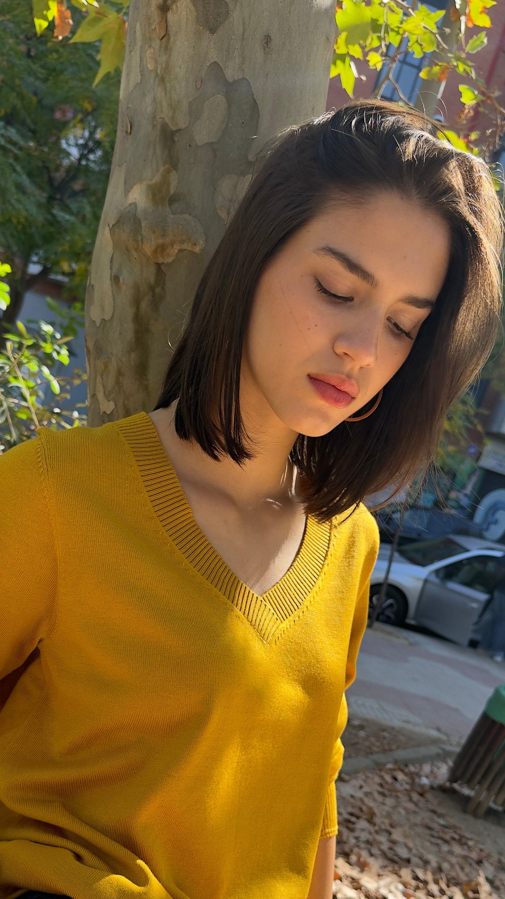 jersey color mostaza