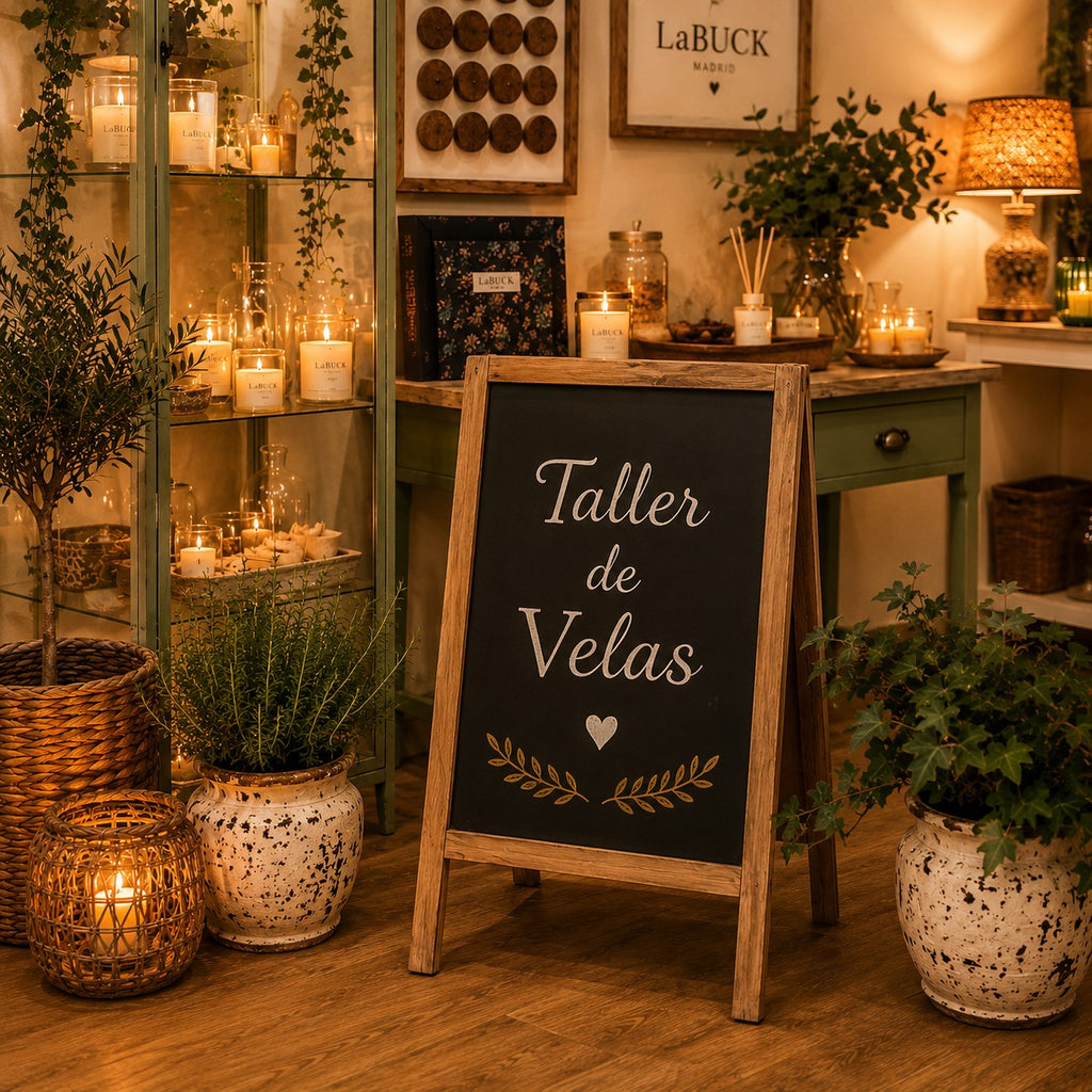 Tarde de velas & ambientador de cera de soja
