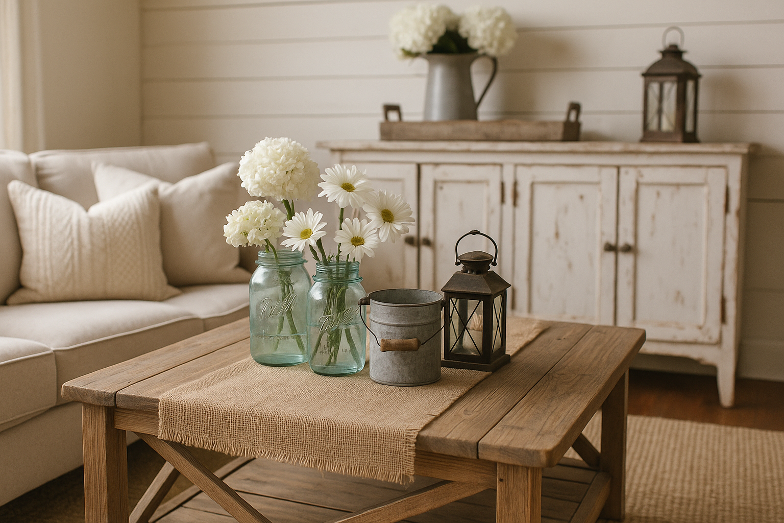 Decoración farmhouse